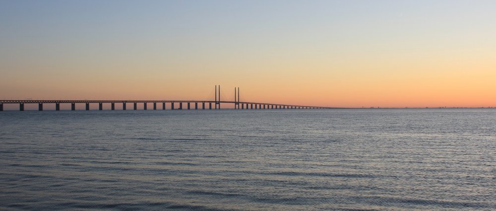 Midnight At The Øresund Bridge