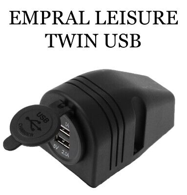 T5 03-09 Double USB Socket upgrade (replaces dash blank) – Travelin-Lite