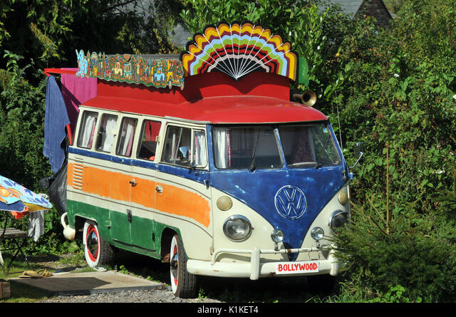 VW T5 T6 camper with roof top stock photography Alamy