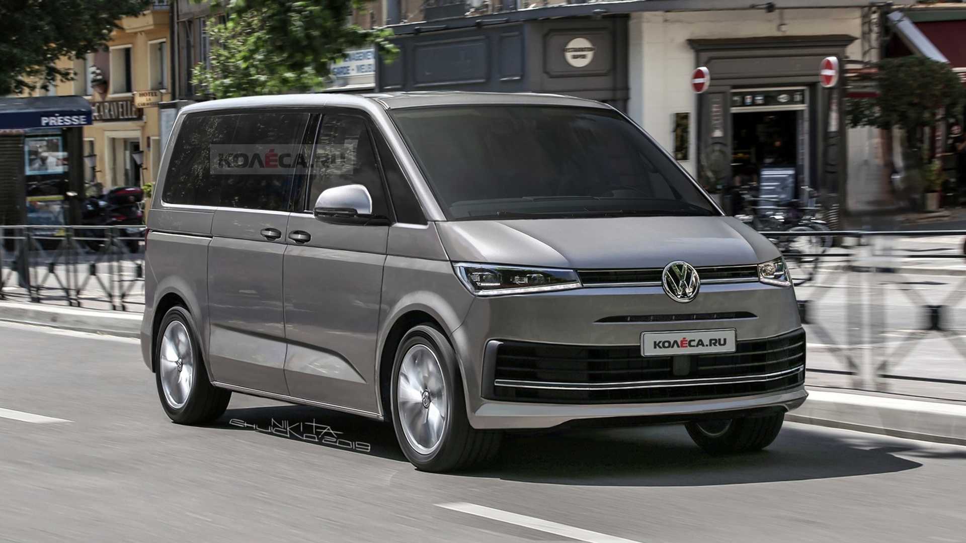 VW T7 California Campervan Spied Testing On The Track