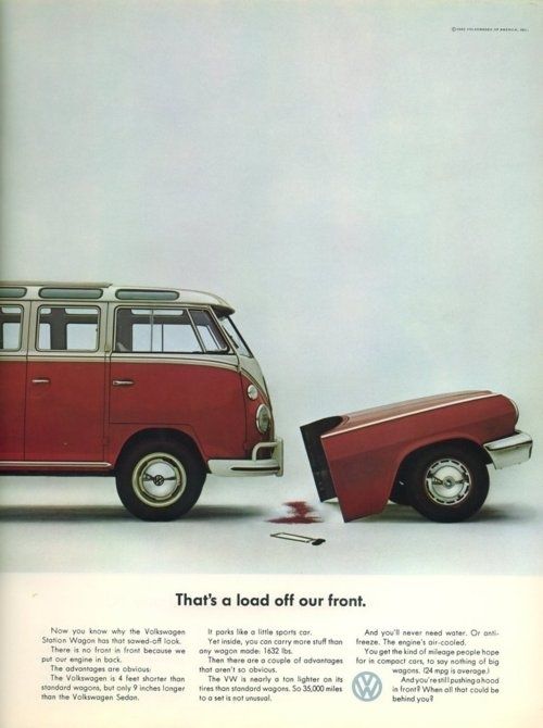 The Brilliant Volkswagen Advertising Of The 1960s