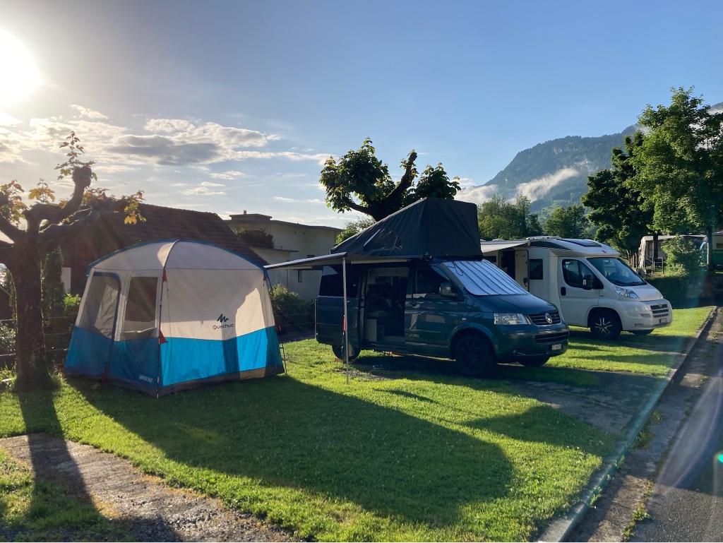 Awning as a standalone tent