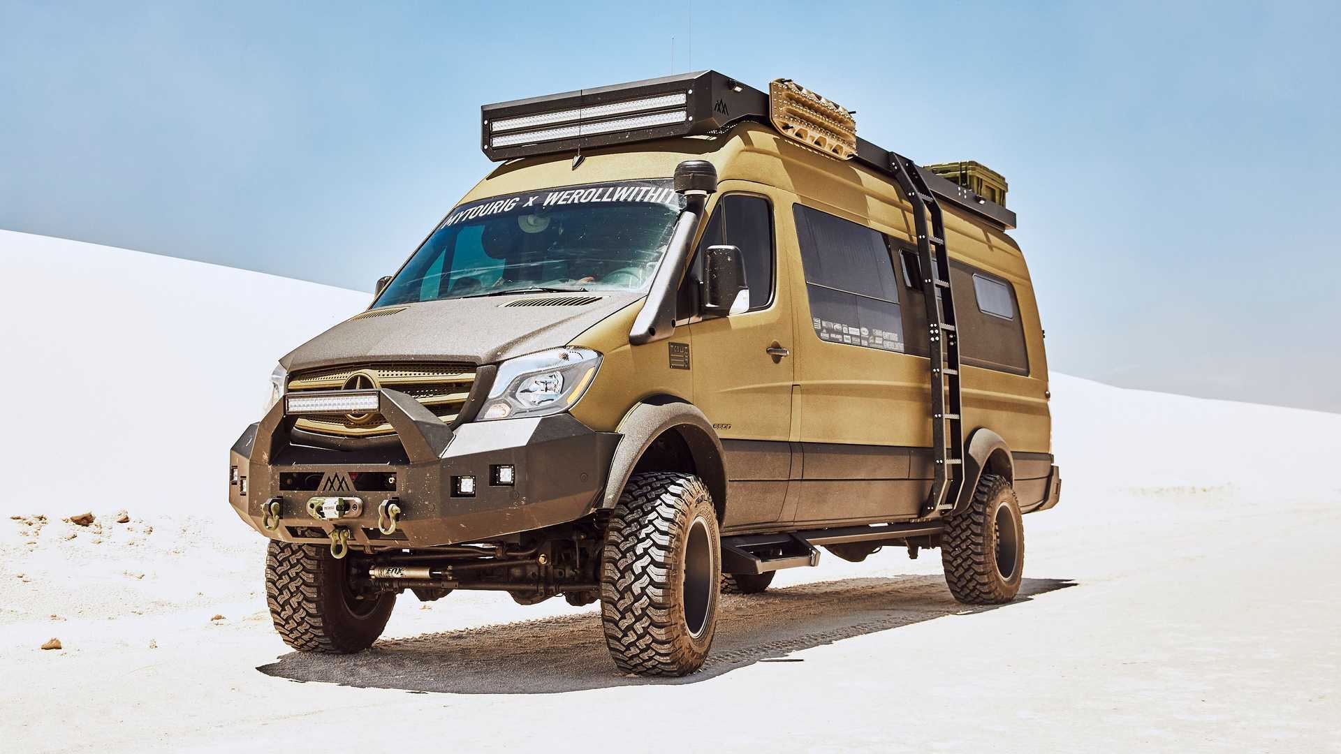 This Sprinter Expedition Camper Van Is Hulked Out For Off-Roading