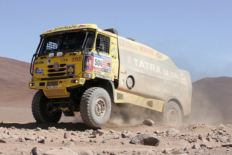 Sponsoring – motorsport – Dakar :: Tatratrucks.com