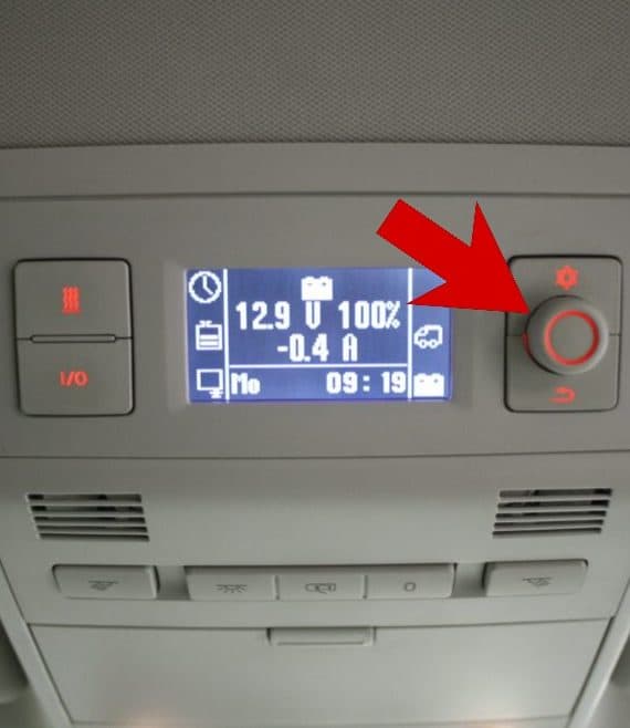 Genuine VW California Replacement Central Control Panel Knob & Fascia Kit