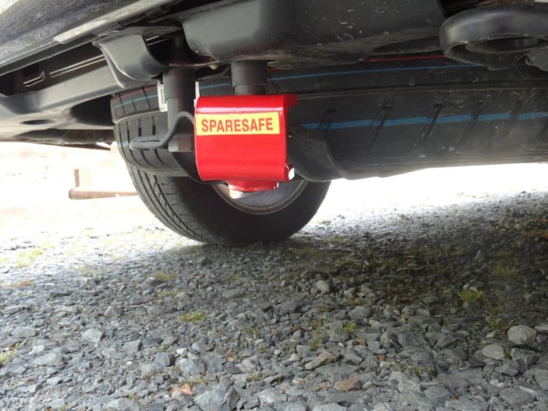 SpareSafe – T5 T6 & T6.1 Spare Wheel lock (inc Security Bolt)