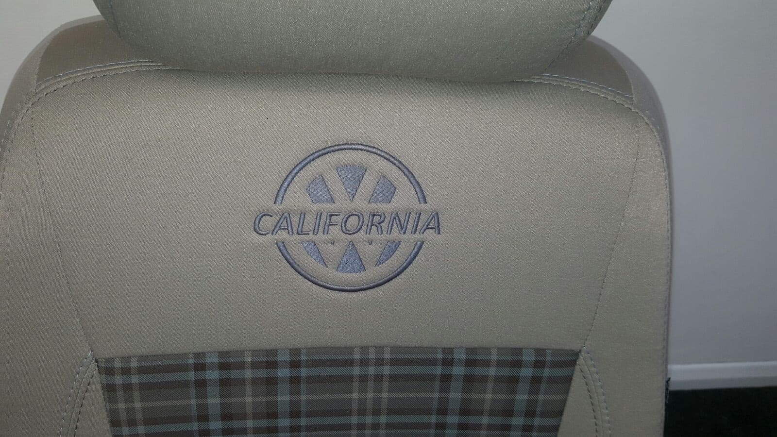 Premium 'GTI Fabric' Seat Covers for VW California Everything VW