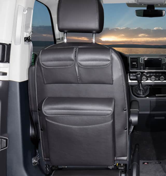 Brandrup Utility with Multibox Maxi for cabin seats VW T5 / T6 California  “Titanium Black” – 100 706 791 - CampervanBits