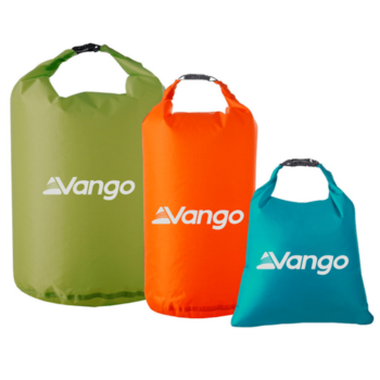 Vango Waterproof Dry Bag Set of 3 (2L,6L & 12L)