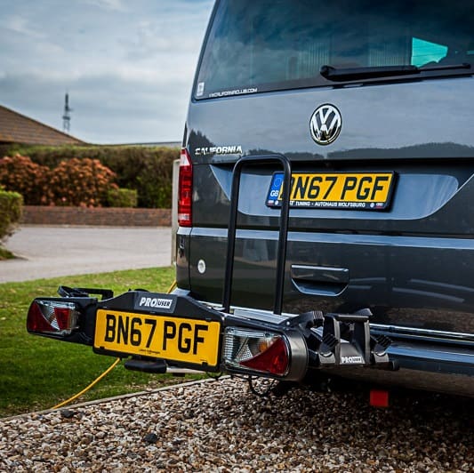 vw t6 tow bar bike rack