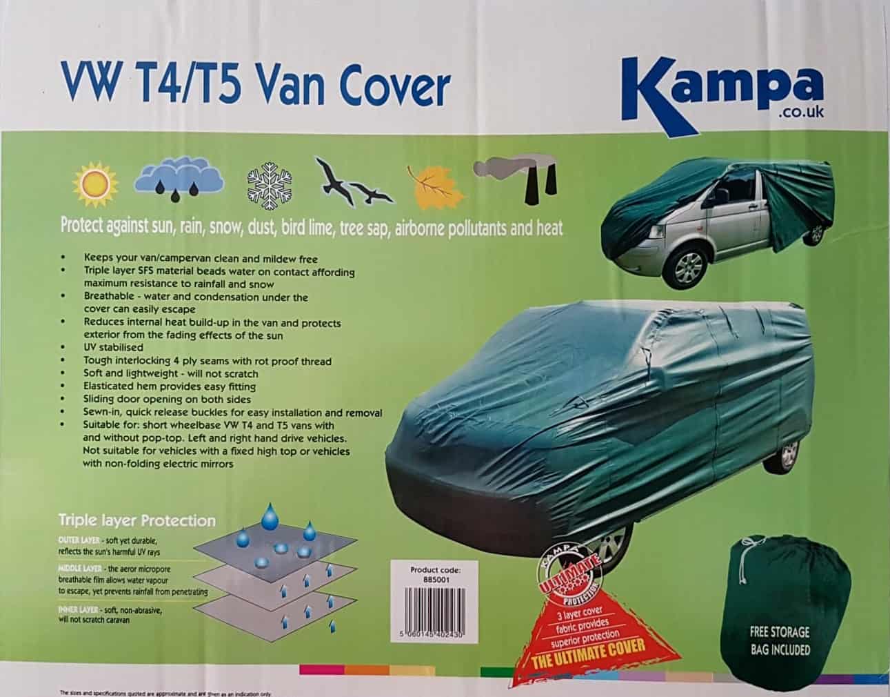 Kampa T4//T5//T6 Campervan Storage Cover