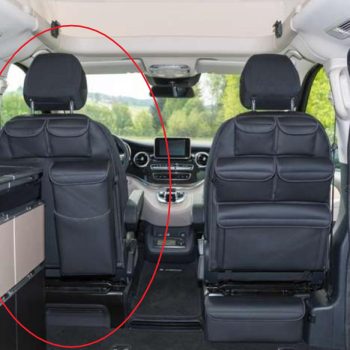 Brandrup Utility with MultiBox for cabin seat Mercedes Marco Polo