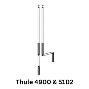 Genuine Thule Awning Hand Crank Handle for the Mercedes Marco Polo & VW Awnings (Thule 4900/5102)