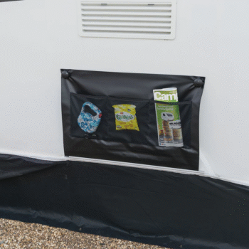 Dometic Single Wheel Arch Cover - Black