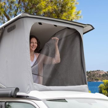 Brandrup Flyout Mosquito Net for ISO-TOP MK VI - Manual Operated Pop-up Roof VW California T6/T6.1