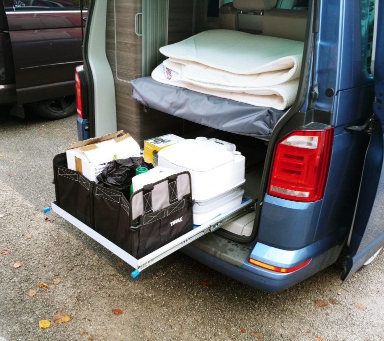 VW California SE/Ocean Pull Out Boot Drawer T5, T6, T6.1 CampervanBits