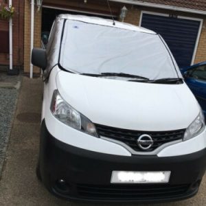 Comfortz Nissan NV200 - Thermal Windscreen Cover