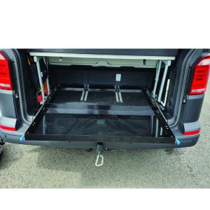 VW California Beach Rear Pull Out Rear Tailgate Drawer (Now Powder Coated In Black) Collection Only