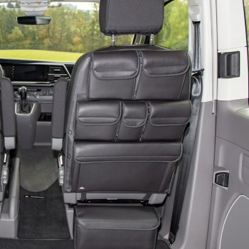 Brandrup Seat Pockets VW T6.1/T6/T5 California Ford Nugget – “Leather Titanium Black”