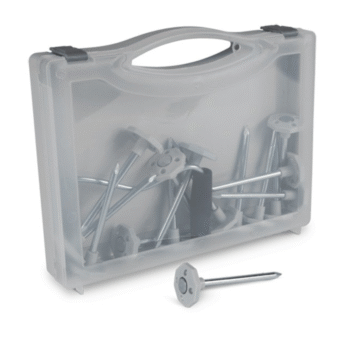 Kampa Heavy Duty Steel Groundsheet Pegs - Pack of 15
