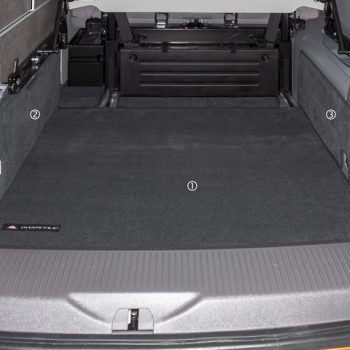 Brandrup Boot Floor Carpet for VW California T5/T6 Ocean/SE - Titanium Black