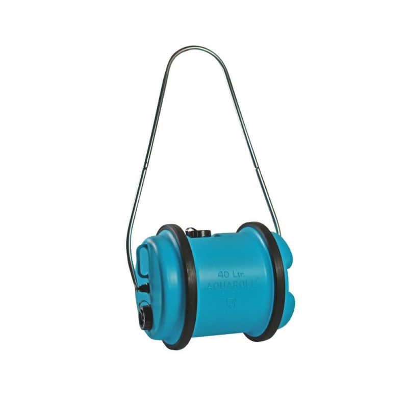 Aquaroll Eco 40L Water Carrier / Container - Blue
