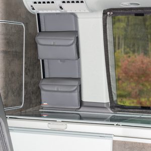 Brandrup Utility for VW T6.1 California Ocean/Coast Small Kitchen Window - Leather Palladium
