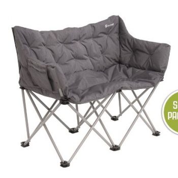 Kampa Lofa 2 Seater Sofa Style Camping Chair Midnightt 