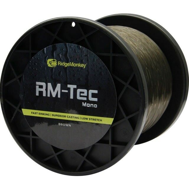 12lb Green 0.35mm 1200m Ridgemonkey RM-Tec Mono Mainline 