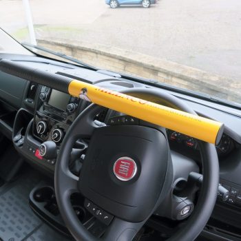 Milenco Commerical High-Security Steering Wheel Lock - Yellow