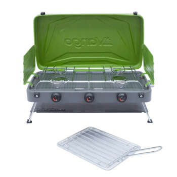 Vango Combi IR Compact Camping Double Grill Gas Cooker