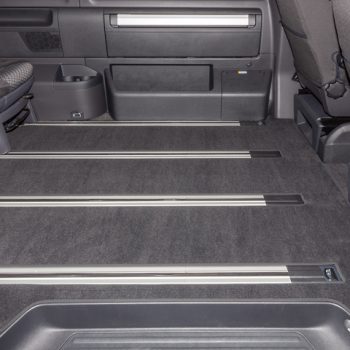 Brandrup Velour Carpet for VW California T6.1 Beach “Camper” Passenger Compartment – Titanium Black