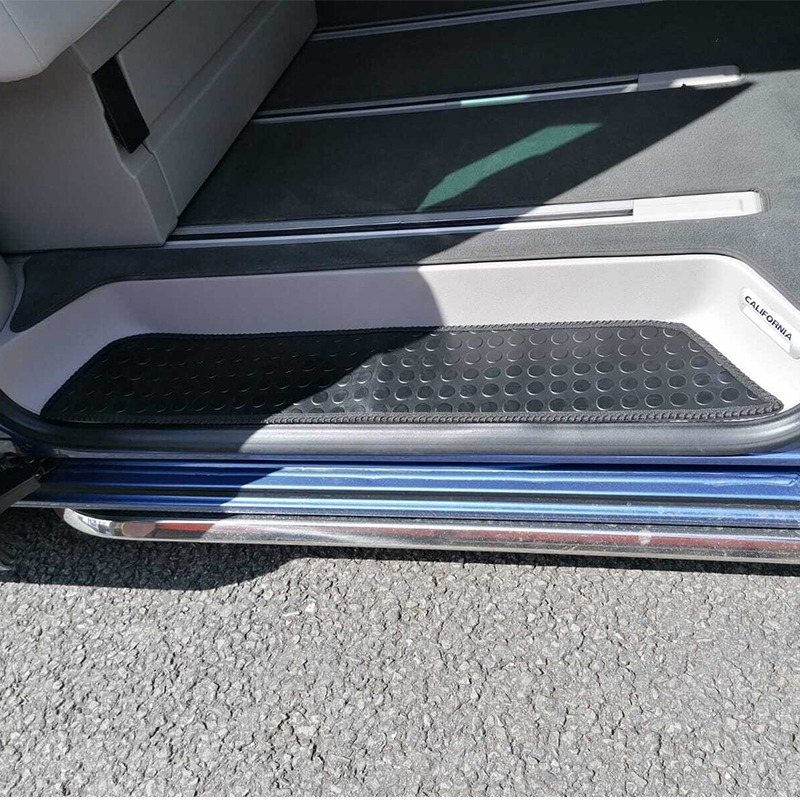 VW California T5/T6/T6.1 Rubber Step Mats 3 Piece Set Black