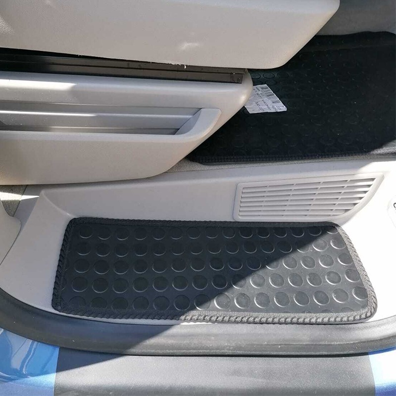 VW California T5/T6/T6.1 Rubber Step Mats 3 Piece Set Black