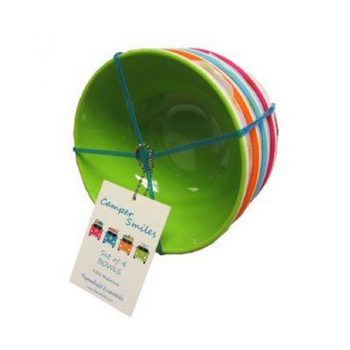 Camper Smiles Bowl Set - Pack of 4