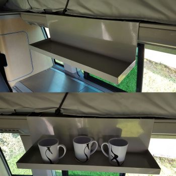 VW California Aluminium Kitchen Shelf