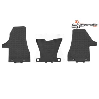 Genuine Volkswagen All Weather T6.1 Three Piece Front Rubber Floor Mats