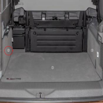 Brandrup Carpet for Left Side Boot Area VW California T6.1/T6/T5 Ocean/SE – Palladium