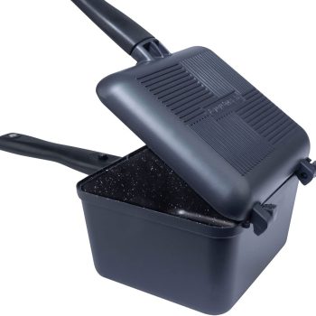 The Connect Deep Pan and Griddle XL Granite Edition