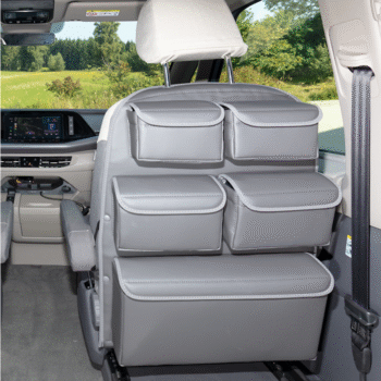 Brandrup Cabin Seat Storage for VW Multivan California Ocean/Coast/Beach Camper/Tour - Leather Raven