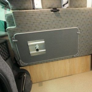 PLS Grey Table Storage Bracket Kit for Campervan and Motorhome