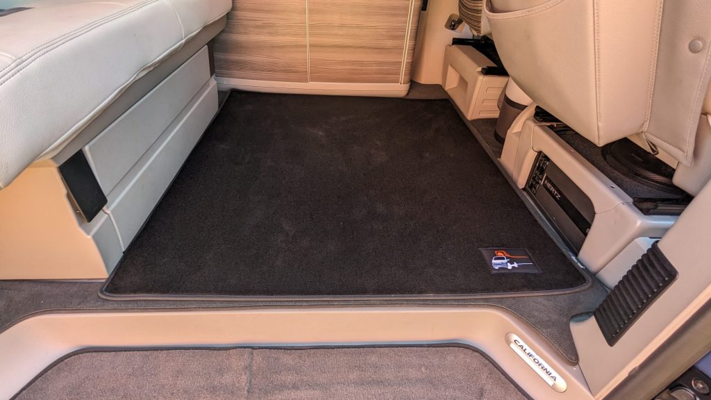 Campervan Deluxe Living Area Mat Black CampervanBits