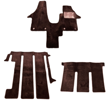 Alpine Deluxe 3 Piece Carpet Set