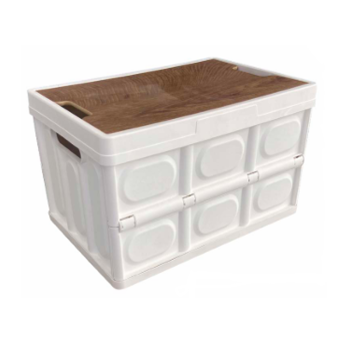 Outdoor Revolution Shimanto Folding Storage Box with Wooden Table Top