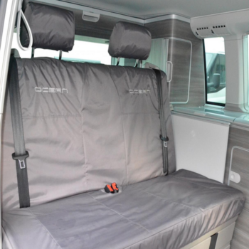 Genuine Volkswagen California Ocean T5/T6/T6.1 Waterproof Seat Cover Full Set - Grey