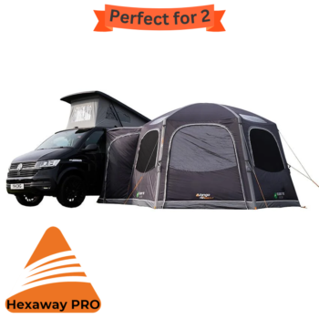 Vango AirHub Hexaway PRO Air Low Driveaway Awning - 180-210cm