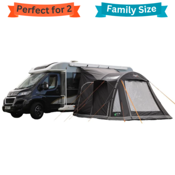 Vango Kela PRO Air Tall Driveaway Awning - 255-295cm