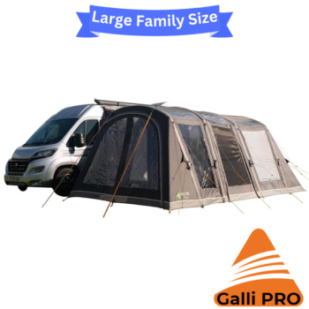 Vango Galli PRO Air Mid Driveaway Awning - 215-255cm