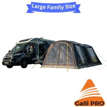 Vango Galli PRO Air Tall Driveaway Awning - 255-295cm