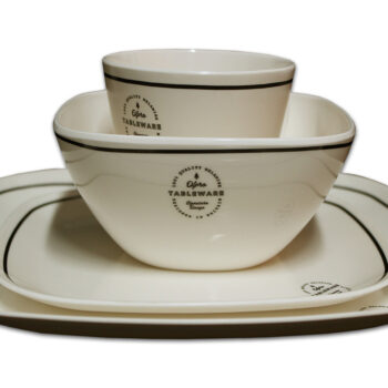 OLPRO 16 Piece Signature Melamine Tableware Set